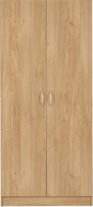 Bellingham 2 Door Wardrobe In Oak Effect Veneer